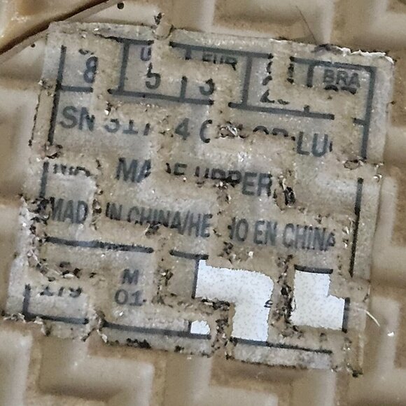 Skechers Tiger Posse Luggage Slide Cork Wedge Vegan Strappy Sandals Beverlee 8 - Picture 13 of 15